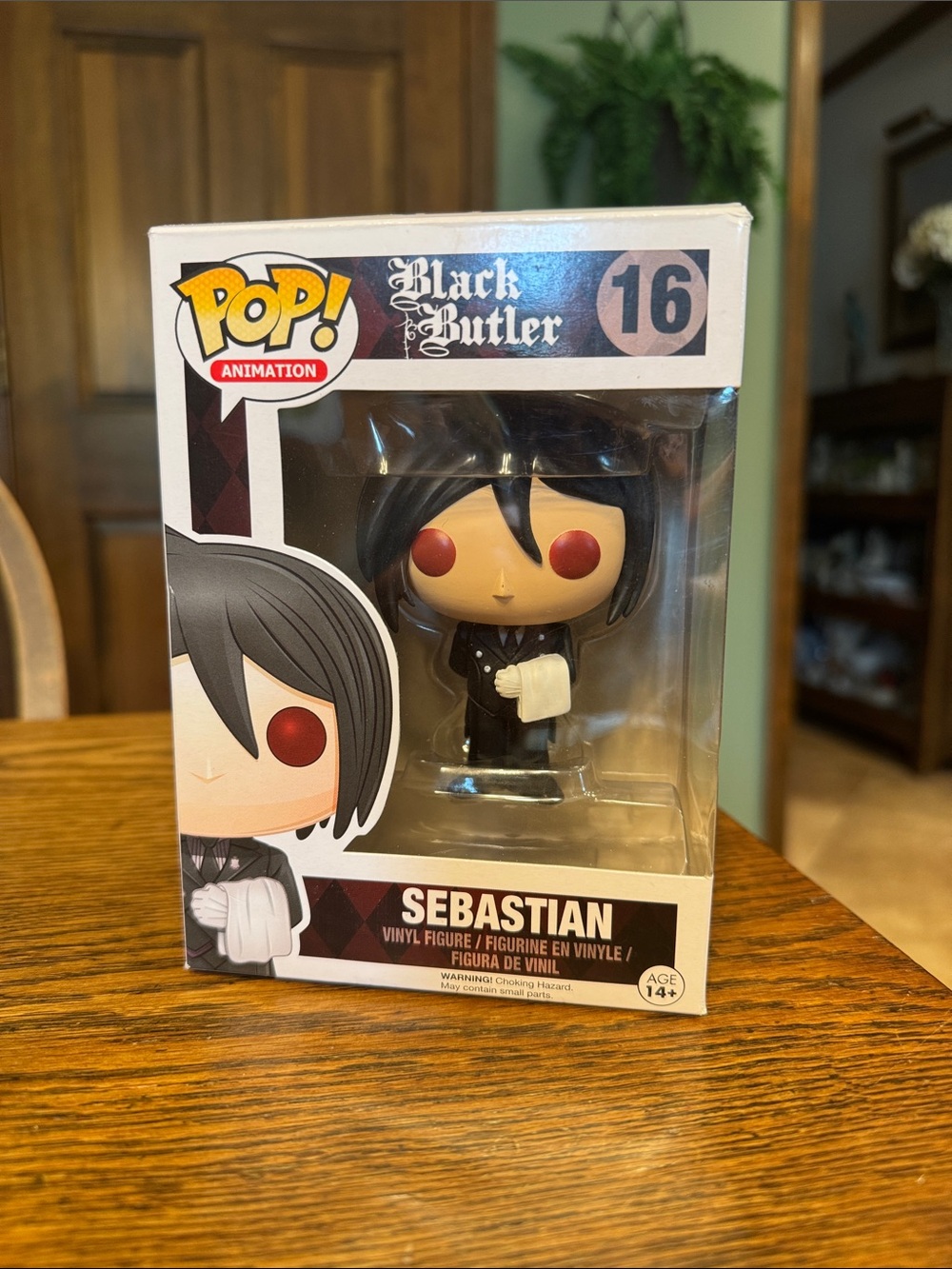 Funko Pop  Sebastian Black Butler in Original Box